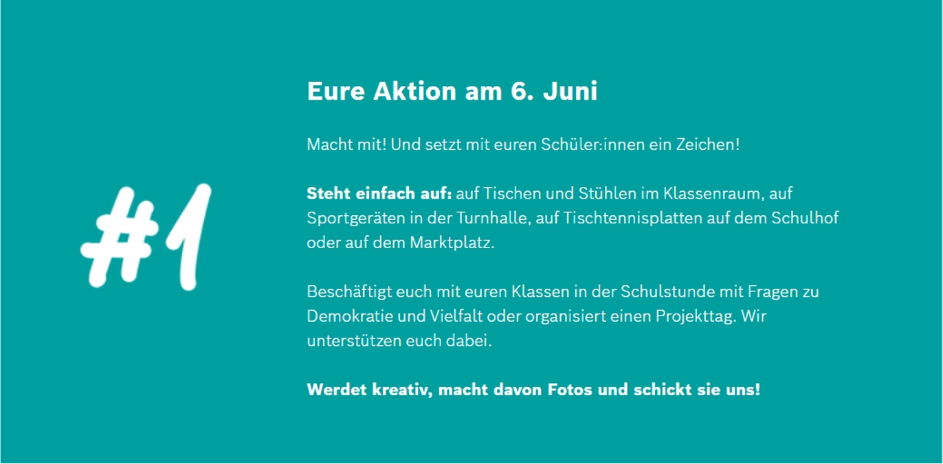 Ich steh auf